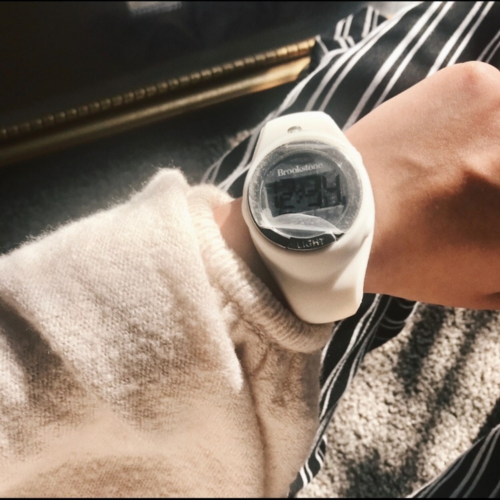 Brookstone | Flash Sports White Watch Band